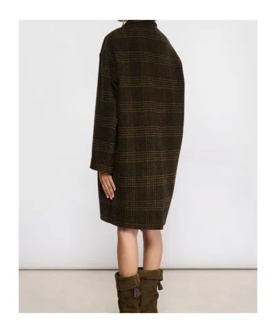 Isabel Marant Étoile Check Coat In Multi