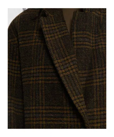 Isabel Marant Étoile Check Coat In Multi