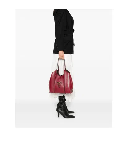 Tod's T Timeless Small Shopping Bag