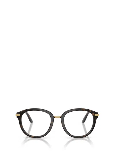 Dolce & Gabbana Dolce  Gabbana Eyewear Round Frame Glasses