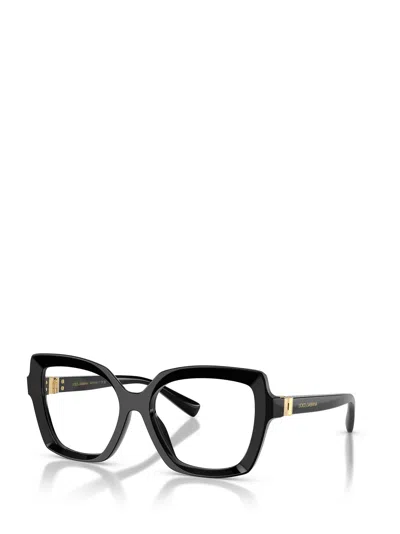 Dolce & Gabbana Dolce  Gabbana Eyewear Butterfly Frame Glasses