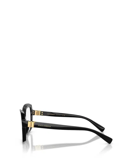 Dolce & Gabbana Dolce  Gabbana Eyewear Butterfly Frame Glasses