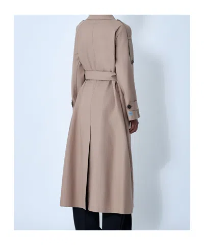 Max Mara Long Sleeve Windbreaker In Gray