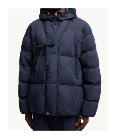 Moncler Doudoune Courte Tangelo X Gilga Farm By Donald Glover In Blue