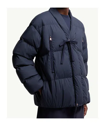 Moncler Doudoune Courte Tangelo X Gilga Farm By Donald Glover In Blue