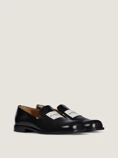 Givenchy Logo-embellished Loafers In Black