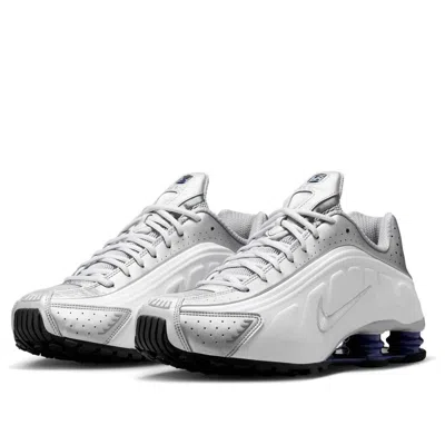 Nike Shox R4 'metallic Silver White Royal'