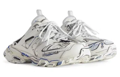 Balenciaga (wmns)  Track 3.0 Mules 'white Graffiti Black'