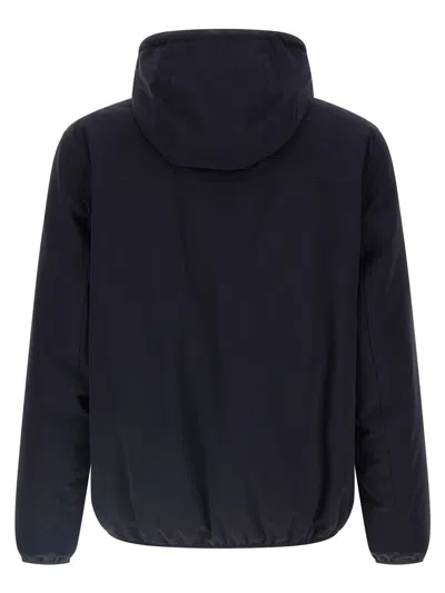 Brunello Cucinelli Waterproof Hooded Jacket In Blue