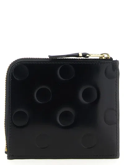 Comme Des Garçons 'polka Dots Embossed' Wallet