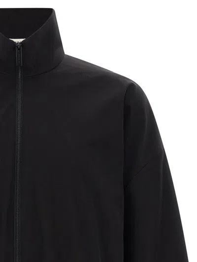 Fear Of God Eternal Zip-up Track Jacket In Black