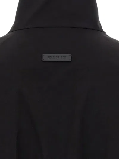 Fear Of God Eternal Zip-up Track Jacket In Black