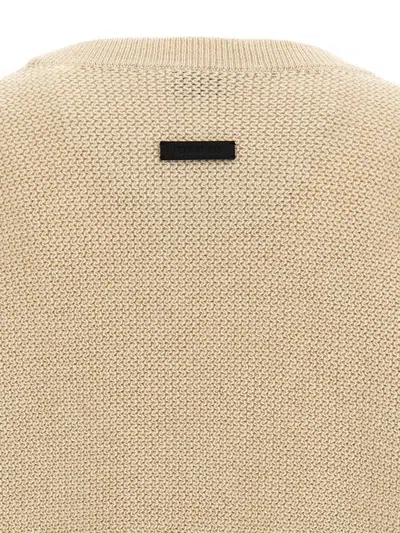 Fear Of God Wool Sweater Sweaters And Cardigans Beige In Neutral