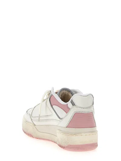 Golden Goose Womens  Forty2 Branded Leather Low-top Trainers In Multi