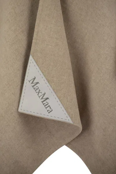 Max Mara Serra - Alpaca And Wool Poncho In Green