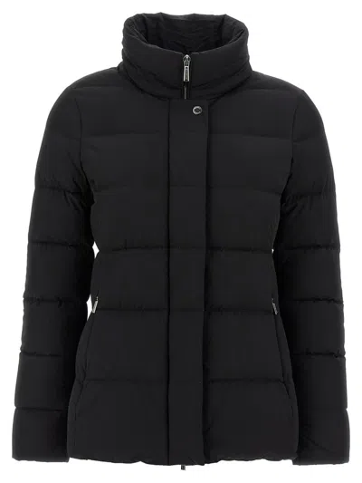Moorer Kilie Puffer Jackets Black In Black