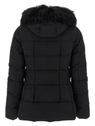 Moorer Kilie Puffer Jackets Black In Black