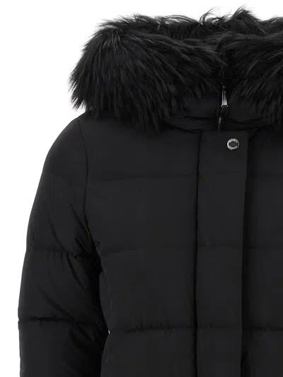 Moorer Kilie Puffer Jackets Black In Black
