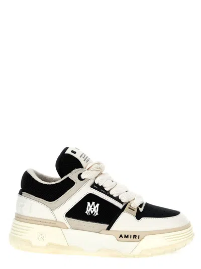 Amiri Two-tone Ma-1 Sneakers In Black And White