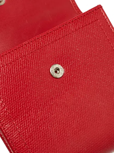 Pre-owned Coach Vintage  Leather Metal-accent Wallet