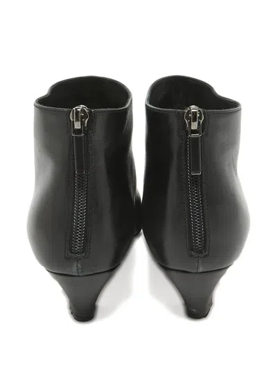 Pre-owned Dior Pointed Toe Leather Boots