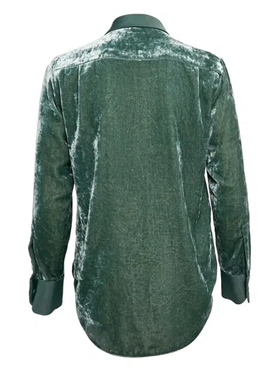 Pre-owned Emporio Armani Velvet Shirt