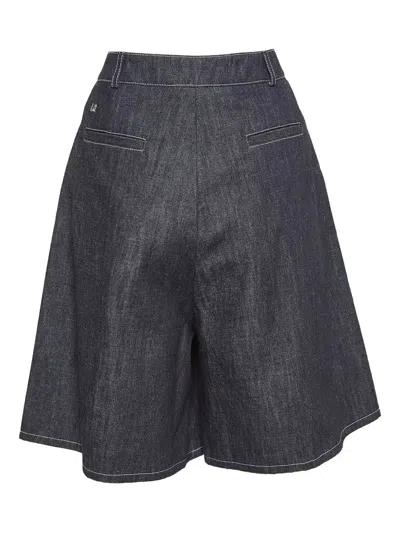 Pre-owned Emilia Wickstead  Flared Denim Shorts