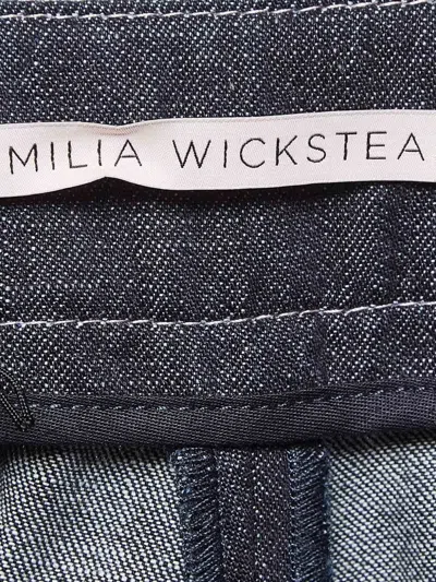 Pre-owned Emilia Wickstead  Flared Denim Shorts