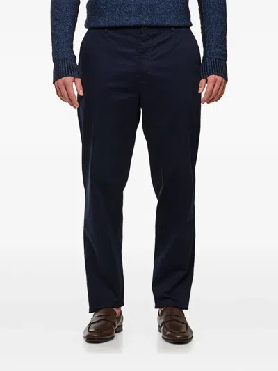 Les Deux Twill Weave Trousers In Blue