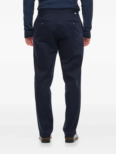 Les Deux Twill Weave Trousers In Blue