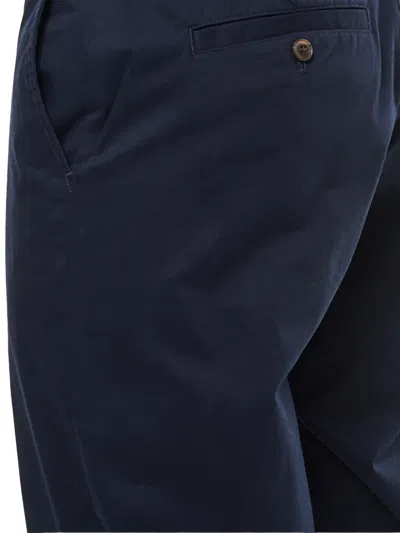 Les Deux Twill Weave Trousers In Blue
