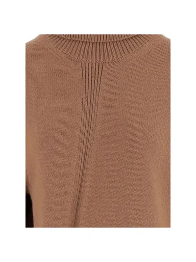 Jil Sander Asymmetrical Wool-blend Sweater