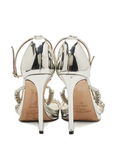 Pre-owned Jimmy Choo 105mm Bing Sandals