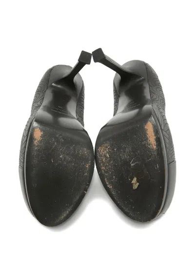 Pre-owned Saint Laurent 140mm Tribtoo Platform Stiletto Pumps