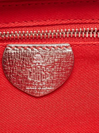 Pre-owned Mark Cross Wicker Clasp Clutch Bag