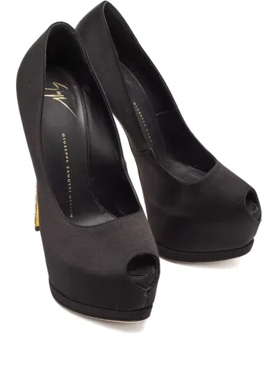 Pre-owned Giuseppe Zanotti Vintage Peep-toe Heeled Pumps