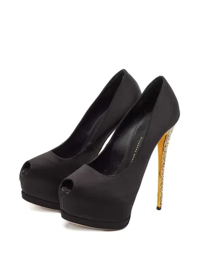 Pre-owned Giuseppe Zanotti Vintage Peep-toe Heeled Pumps