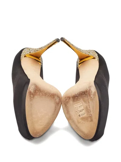 Pre-owned Giuseppe Zanotti Vintage Peep-toe Heeled Pumps
