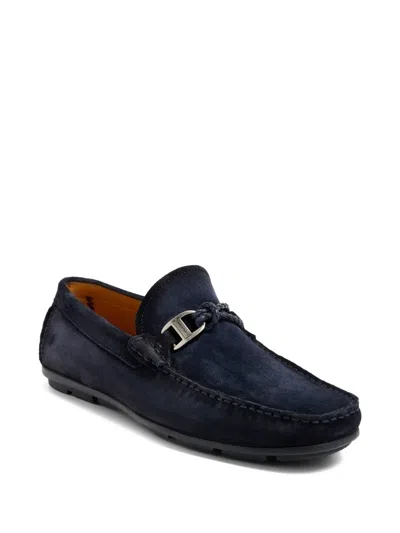 Magnanni Braided-buckle Loafers