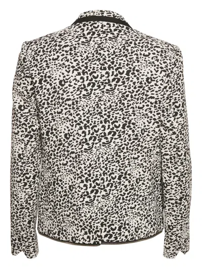 Pre-owned Zadig & Voltaire Leopard-print Blazer