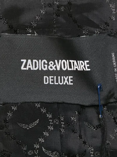 Pre-owned Zadig & Voltaire Leopard-print Blazer