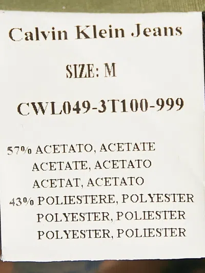 Pre-owned Calvin Klein Embellished Hooded Jacket