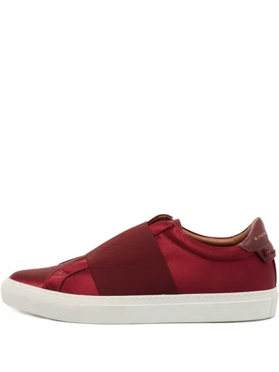 Pre-owned Givenchy Satin Slip-on Sneakers