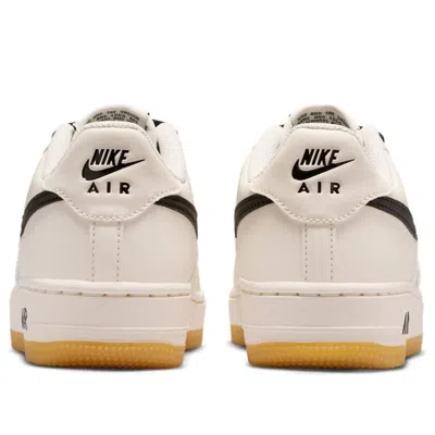 Nike (gs)  Air Force 1 Low Lv8 'soft Pearl Gum Black' In Neutral