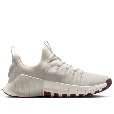 Nike (wmns)  Free Metcon 6 Se 'light Bone Burgundy Crush' In Neutral
