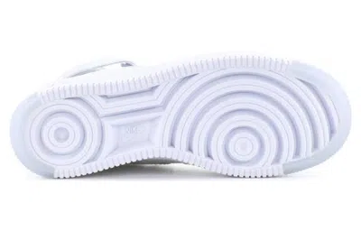 Nike (wmns)  Air Force 1 Flyknit 'triple White' In Multi