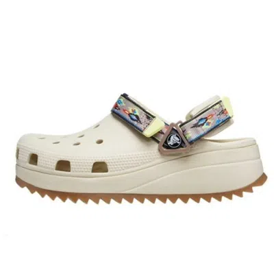 Crocs Classic Hiker Ikat Clogs 'white Tan'