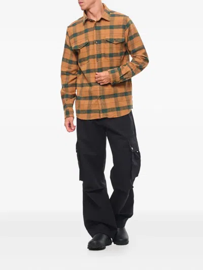 Les Deux Lennon Flannel Check Shirt In Multi