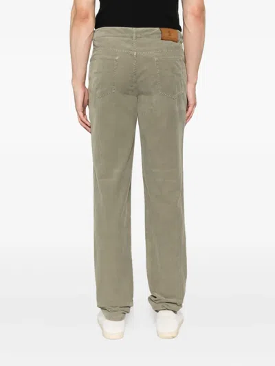 Brunello Cucinelli Corduroy Five-pocket Trousers In Gray
