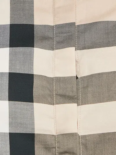 Pre-owned Burberry Check-print Shirt In Neutral